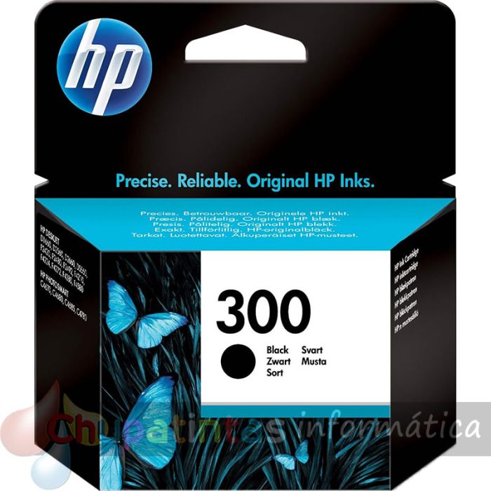 HP 300/901 Negro Cartucho de Tinta Original - CC640EE/CC653AE