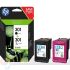 HP 301 Negro + Color Pack de 2 Cartuchos de Tinta Originales - N9J72AE