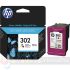 HP 302 Color Cartucho de Tinta Original - F6U65AE
