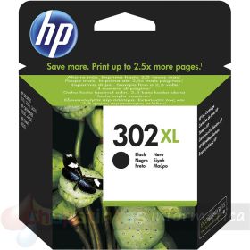 HP 302XL Negro Cartucho de Tinta Original - F6U68AE