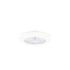 Philips Amigo Flat Fan Ceiling IR RD Ventilador de Techo con Luz LED Hasta 6500K - Aspas Integradas - 25W Ventilador + 60W Luz  - Sparkle - Mando a Distancia - Color Blanco