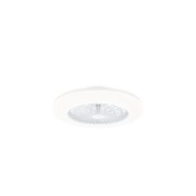 Philips Amigo Flat Fan Ceiling IR RD Ventilador de Techo con Luz LED Hasta 6500K - Aspas Integradas - 25W Ventilador + 60W Luz  - Sparkle - Mando a Distancia - Color Blanco