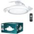 Philips Bliss DC Fan Ceiling Ventilador de Techo con Luz LED Hasta 6500K - Aspas Retractiles - 35W Ventilador + 28W Luz - Sparkle -  Mando a Distancia - Color Blanco
