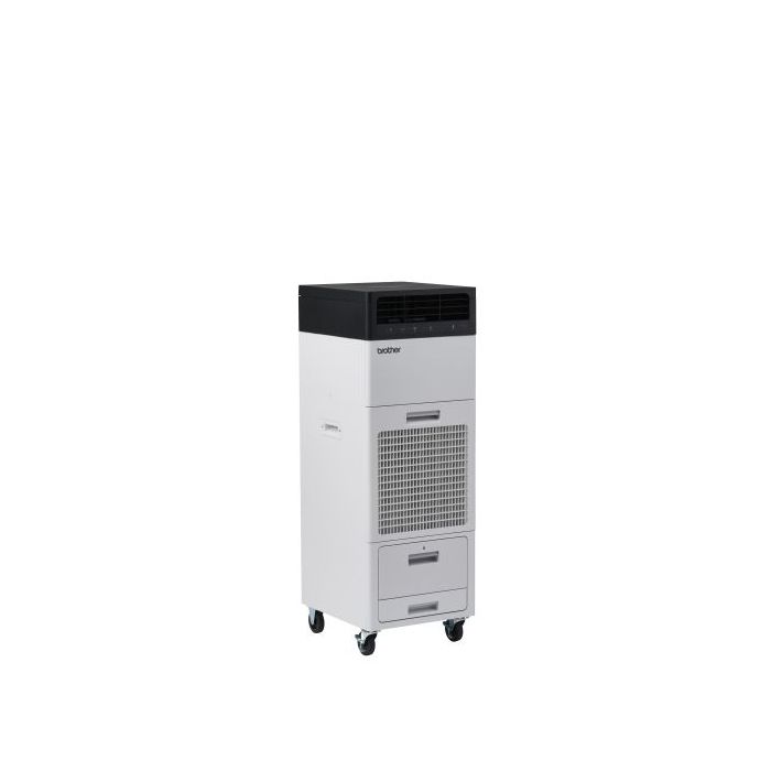 Brother Spot Cooler PD-7100S Climatizador Evaporativo - Potencia Hasta 220W - Flujo Hasta 500 m3/h - Hasta 6 Horas de Enfriamiento - Dos Tanques de 5 Litros Extraibles - Ruedas Multidireccionales - Color Blanco