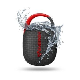 Energy Sistem EnergyClip Altavoz 9W - Radio FM - Bluetooth 5.4 - True Wireless - IPX7 - USB y MicroSD - Color Negro