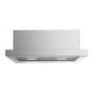 Cecotec Bolero Flux TLT 604000 Inox A+++ Campana Extractora Telescopica de 60cm - Succion 415m3/h - Luz LED - Filtros Aptos para Lavavajillas - Filtros de Carbono Incluidos - Color Acero