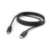 Hama Cable USB-C - Longitud 1m - USB-C a USB-C - 480 Mbit/s - 60W - Color Negro