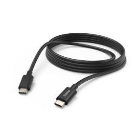 Hama Cable USB-C - Longitud 1m - USB-C a USB-C - 480 Mbit/s - 60W - Color Negro