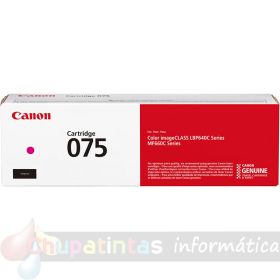 Canon 075 Magenta Cartucho de Tóner Original 1.300 Páginas
