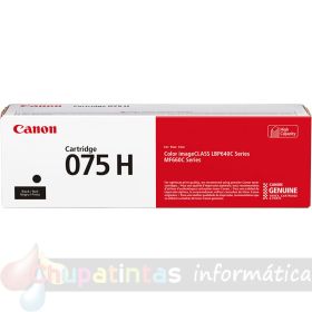 Canon 075H Negro Cartucho de Tóner Original 3.500 Páginas