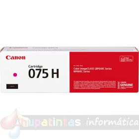 Canon 075H Magenta Cartucho de Tóner Original 2.500 Páginas