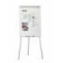 Faibo Pizarra/Caballete Metalico 700x1020mm - Superficie Magnetica - Bandeja para Rotuladores - Incluye Sistema de Estabilidad -