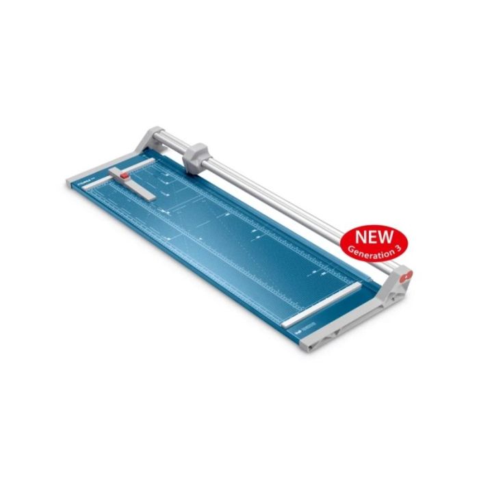 Dahle 556 Cizalla Profesional de Rodillo Formato A1 - Capacidad 10 Hojas - Longitud de Corte 960mm - Cuchilla Circular Autoafila