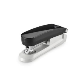Novus Evolution E 20 Grapadora de Sobremesa + Caja de 200 Grapas 24/6 - Hasta 20 Hojas - Grapado Cerrado, Abierto y Clavado - Co