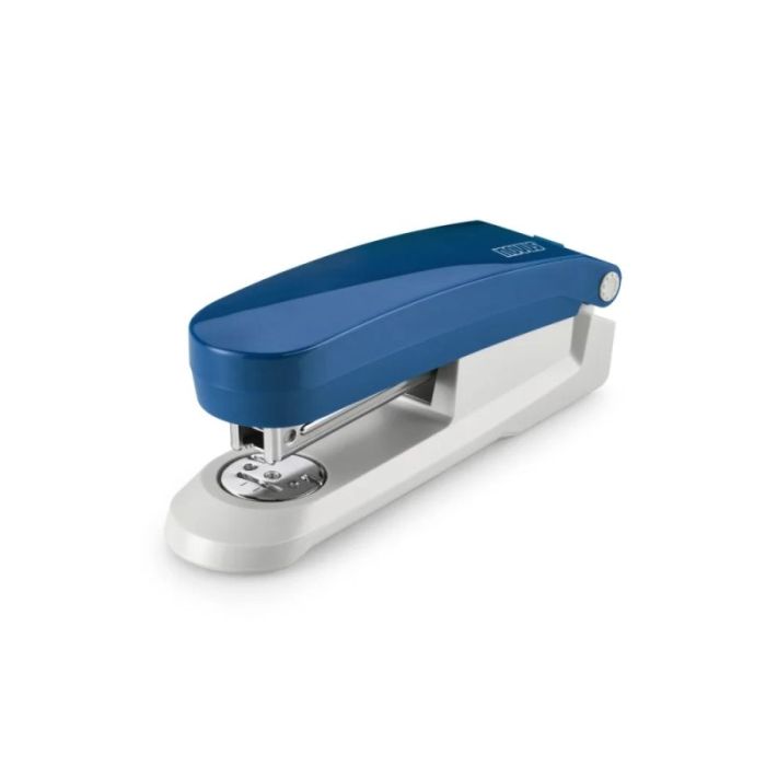 Novus Evolution E 20 Grapadora de Sobremesa + Caja de 200 Grapas 24/6 - Hasta 20 Hojas - Grapado Cerrado, Abierto y Clavado - Co