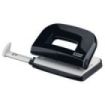 Novus E210 Perforadora Pequeña de Papel - Hasta 10 Hojas - Guia de Posicionamiento - Punzones 5.5mm - Color Negro