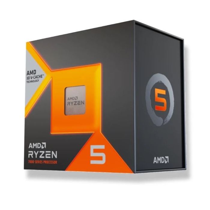AMD RYZEN 5 7500X3D Procesador 4GHz SK.AM5 No Cooler