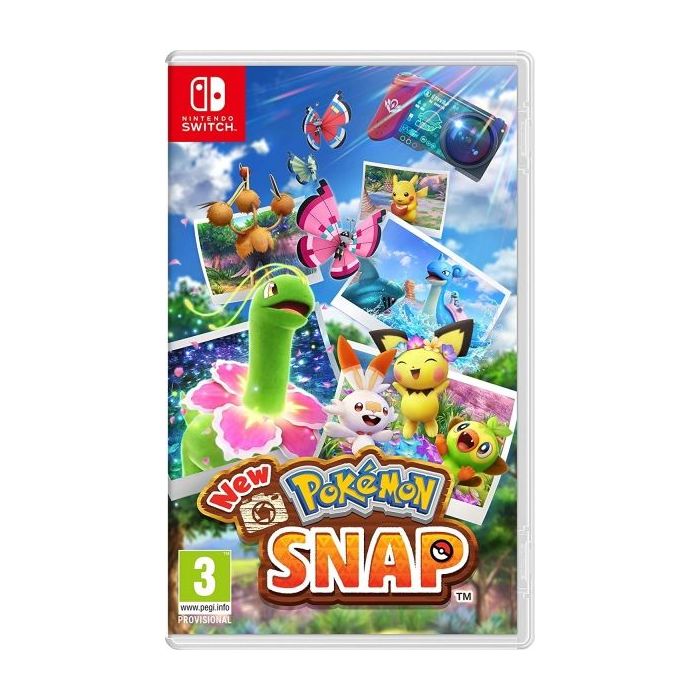 Nintendo Videojuego New Pokemon Snap para Consola Nintendo Switch - Genero Aventura/Fotografia/Exploracion - PEGI 3