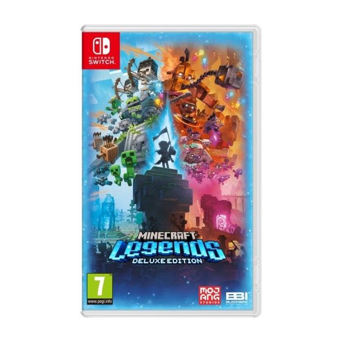 Nintendo Videojuego Minecraft Legends DLX para Consola Nintendo Switch - Genero Accion/Estrategia - PEGI 7