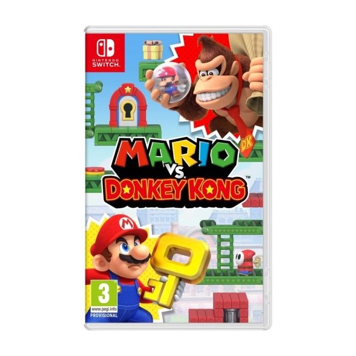 Nintendo Videojuego Mario Vs Donkey Kong para Consola Nintendo Switch - Genero Puzles/Plataformas - PEGI 3