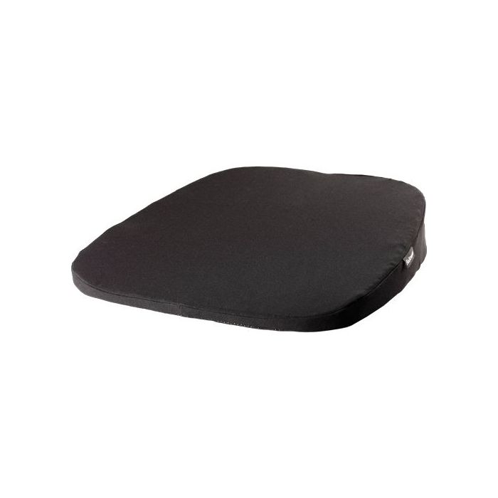 Fellowes Breyta Cojin de Asiento en Cuña - Espuma con Contenido Reciclado - Asa Incorporada - Funda de Tejido de Poliester 100%