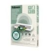 Fellowes Pack de 100 Fundas para Plastificar - Formato A6 - 80 micras - Efecto Mate - Fabricado con 50% Material Reciclado - Tra