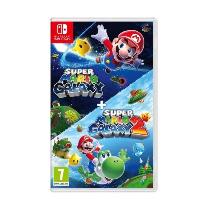 Nintendo Pack de Videojuegos Super Mario Galaxy y Super Mario Galaxy 2 para Consola Nintendo Switch - Genero Plataformas/Aventur