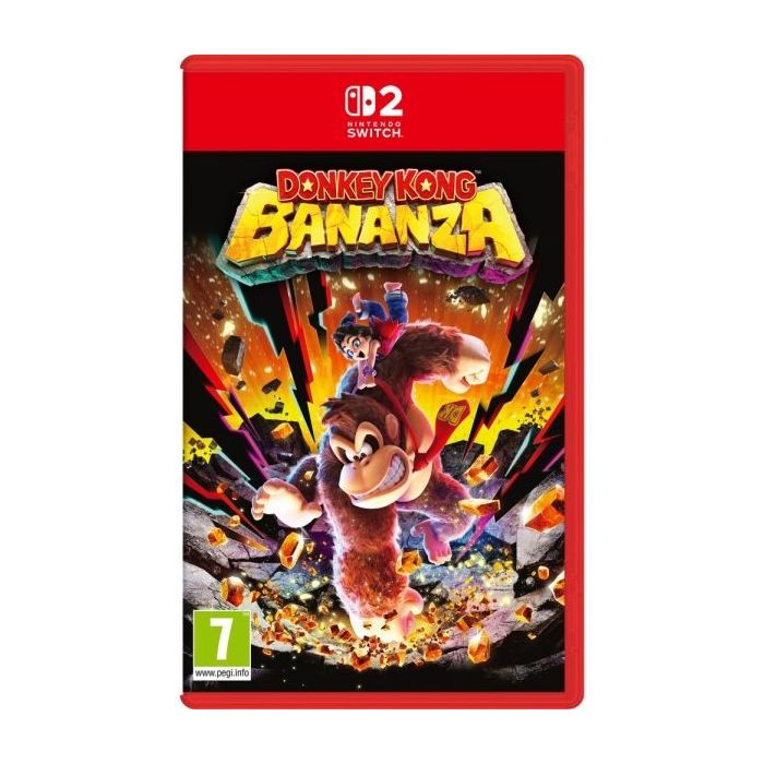 Nintendo Videojuego Donkey Kong Bananza para Consola Nintendo Switch 2 - Genero Plataformas 3D/Accion/Aventura - PEGI 7