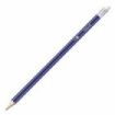 Pelikan CJ12 Lapiz de Grafito HB con Goma - Hexagonal - Ergonomico - Madera Barnizada - Color Azul