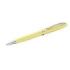 Pelikan Jazz Pastel Boligrafo con Mecanismo de Giro - Punta Mediana - Cuerpo Lacado - Recargable - Color Amarillo Pastel