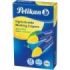 Pelikan Pack de 12 Ceras para Marcar - Resistente al Agua - Facil de Borrar - Ideal para Resaltar Texto - Color Amarillo