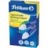 Pelikan Pack de 12 Ceras para Marcar - Resistente al Agua - Facil de Borrar - Ideal para Resaltar Texto - Color Blanco