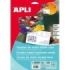 Apli Tarjetas de Visita Doble Cara Brillante 250g 10 Hojas