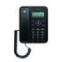 Motorola CT202 Telefono Fijo - Manos Libres - Identificador de Llamadas - Color Negro