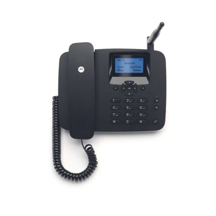 Motorola FW410L Telefono Fijo - 4G - Uso Exclusivo con SIM - Manos Libres