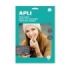 Apli Pack de 2 Hojas de Papel para Crear Tatuajes - Imprimible en Inkjet - Versatil para Piel y Objetos - Facil de Borrar - Derm