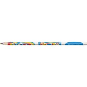 Faber-Castell Fantasia Lapiz con Mina Multicolor - Cuerpo Triangular Decorado - Madera de Bosques Sostenibles