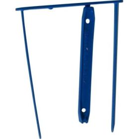 Fellowes Pack de 100 Fasteners - Plastico PP - 110mm - Admite hasta 600 Hojas de 80g - Color Azul