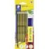 Staedtler Noris 120 Pack con 12 Lapices de Grafito Hexagonales HB + 1 Marcador Fluorescente Textsurfer Amarillo - Resistencia a