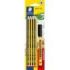 Staedtler Noris 120 Pack con 8 Lapices de Grafito Hexagonales HB + 1 Fineliner Noris Writing Pen 307 Negro - Resistencia a la Ro