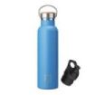 Numada Mibbot Denim Botella Termica - Capacidad de 600ml - Tapon Deportivo - Bolsa de Neopreno - 5 Capas - Libre de BPA - Boca A