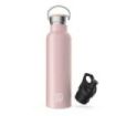 Numada Mibbot Crepe Botella Termica - Capacidad de 600ml - Tapon Deportivo - Bolsa de Neopreno - 5 Capas - Libre de BPA - Boca A
