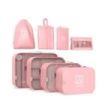 Numada Midweek A80 Pack de 8 Organizadores de Maleta - Poliester Impermeable - Malla Semitransparente - Cremallera con Doble Tir