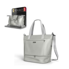 Numada Weekender W40 Bolsa de Viaje Expandible - Capacidad hasta 35L - Poliester Impermeable - Zapatero - Bolsillo para Portatil