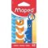 Maped Pack con 2 Gomas de Borrar con 3 Diseños de Animales - Forma Rectangular - Sin Ftalatos - Colores Surtidos