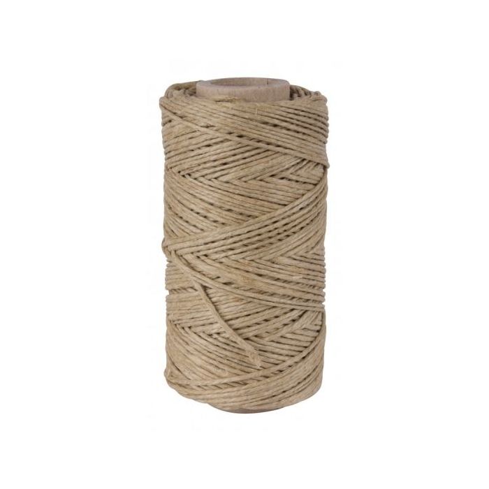 Apli Bobina de Cuerda de Cañamo - Alta Resistencia - Suave al Tacto - Ideal para Decoraciones y Manualidades - Apta para Aliment