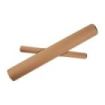 Apli Tubo de Carton para Documentos - Incluye Tapones de Plastico - Apto para Tamaño A2/A1 - Ideal para Planos, Posteres y Mapas