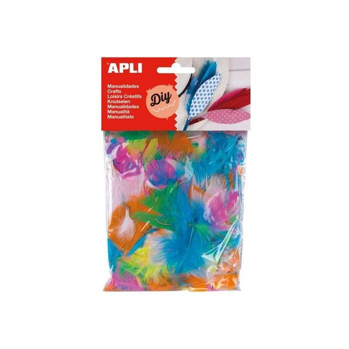 Apli Plumas Collage 14g - Colores Surtidos