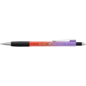 Faber-Castell Grip 1347 Flow Edition Punchy Melon Portaminas 0.7mm - Atractivo Diseño - Grip de Agarre - Goma de Borrar - Color