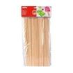 Apli Pack de 50 Palos de Madera Natural 200 x 3 mm - Color Madera